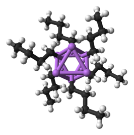 Molecuulmodel van het n-butyllithiumhexameer