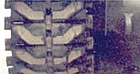 Gleiskette mit vergossenen Kettenpolstern (M48)