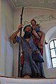 Statue des heiligen Christophorus in der Wallfahrtskirche Mariä Heimsuchung (Ettenberg)