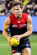 Jack Viney was a premiership player in 2021 and co-captain between 2017 and 2019.