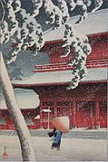 Holzschnitt von Kawase Hasui