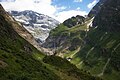 Talende mit Blick auf den Bocktschingelgrat