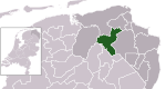 Location of Groningen