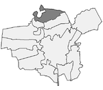 Lage Hüntels in Meppen