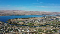 Umatilla Marina, Umatilla Bridge, and McNary Dam