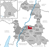 Lage der Gemeinde Unterhaching im Landkreis München