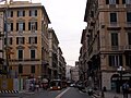 Via Roma nel 2009, vista da monte verso mare