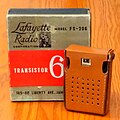 Lafayette Model FS-206 Transistor radio