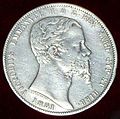 Victor Emanuel II of Italy. 5 silver lire