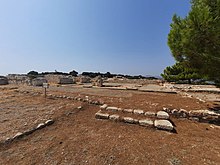 Vuni Sarayı'nın ana meydanı