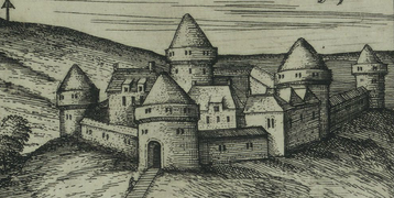 Castle in 1617