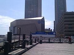 IMAX theatre at the aquarium.