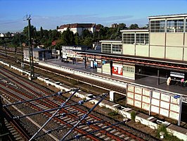 Bahnhof Bornholmer Straße, südliches Bahnsteigende