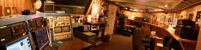 Panorama of the control room