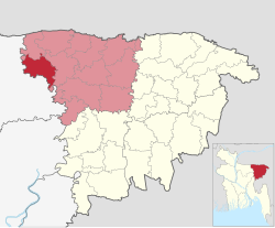 Location of Dharmapasha