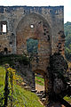 Saint-Amand-de-Coly, Porte Salignac, von innen