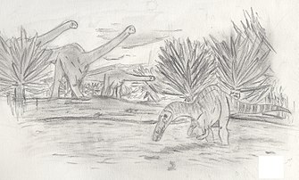 Current image on the Siamosaurus and Phuwiangosaurus articles, depicting the Sao Khua Formation