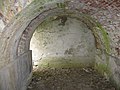 Inside the soldiers' latrines in Fort Lennox.