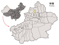 Karamay in Xinjiang