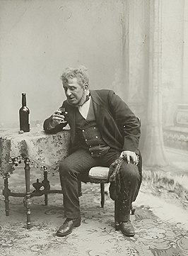 Louis Bouwmeester als Pancras Duif in Schakels (ca. 1903)