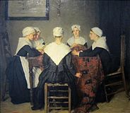 Vijf weesmeisjes, 1888, Museum Boijmans Van Beuningen