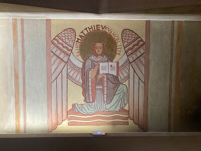 Saint Matthew on the crypt Ceiling