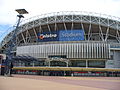 Feathers and Skies am ANZ Stadium in Sydney