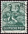 The same stamp, postmarked