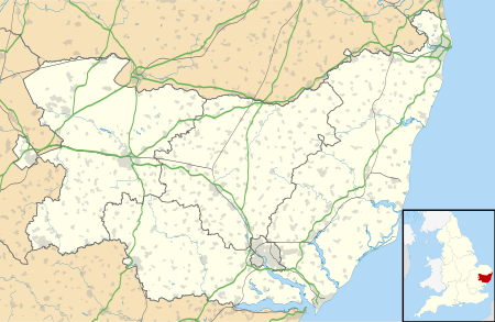 List of settlements in Suffolk by population is located in Suffolk