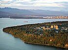 An areal view of the University of British Columbia