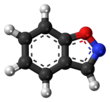 Ball-and-stick molecular model