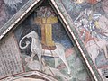İtalya'da Orta Çağ'dan bir fresk
