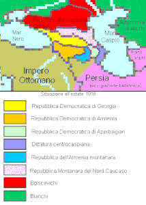 Repubblica Sovietica del Caucaso settentrionale - Localizzazione