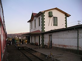 Alter Bahnhof von Chocontá