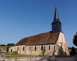 De kerk van Saint-Martin-de-Fresnay