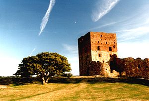 Hammershus op Bornholm