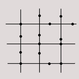 Complex grid, e.g. Barcelona, Berlin, Guangzhou, Hangzhou, Hong Kong, Mexico City, Milan, Mumbai, Kolkata, Nanjing, New York, Osaka, Santiago, Shenzhen, Taipei, Tehran, Tianjin, Vienna, Wuhan