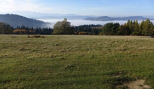 Widok na Magurę Spiską i Tatry