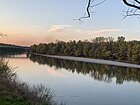 Der Fluss Drau bei Belišće