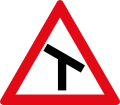 Skew T-junction to The left