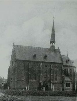 De Sint-Catharinakerk rond 1900