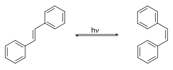 Isomerisierung von Stilben
