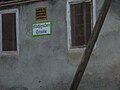 Ein deutsches Straßenschild in Bolnissi