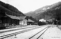 Bahnhof Au-Seewiesen, um 1900