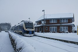 Station Rieste (in januari 2010)