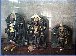 Idol of Lord Bhairava in Vele(वेळे)