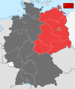 Kırmızı alan Sovyet işgal bölgesi