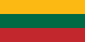 Litvanya bayrağı (1:2 oranlı) (1988–2004)