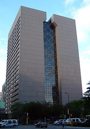 Das Hennepin County Government Center in Minneapolis
