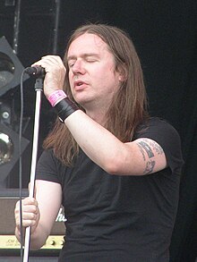 Vocalist Lee Dorrian